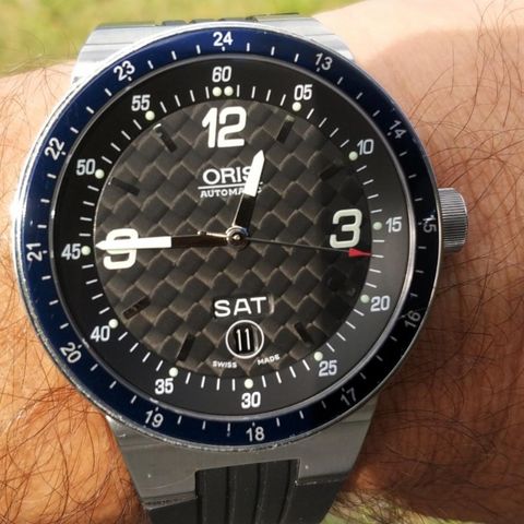 Oris Williams F1 Day-Date Automatic 42mm Black Carbon
