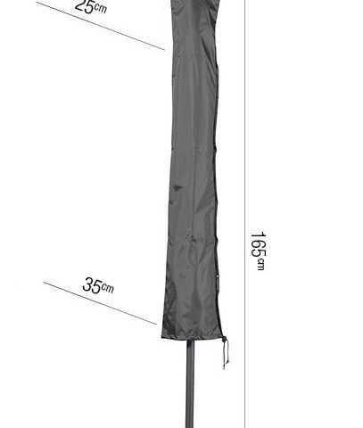 AeroCover L parasolltrekk 165 cm - grå