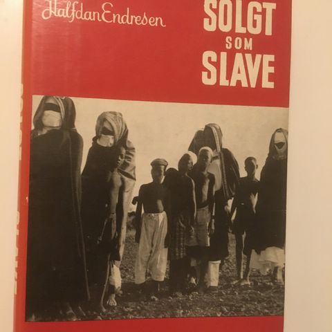 BokFrank: Halfdan Endresen; Solgt som slave (1964)