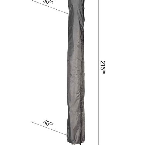 AeroCover XL parasolltrekk 215 cm - grå