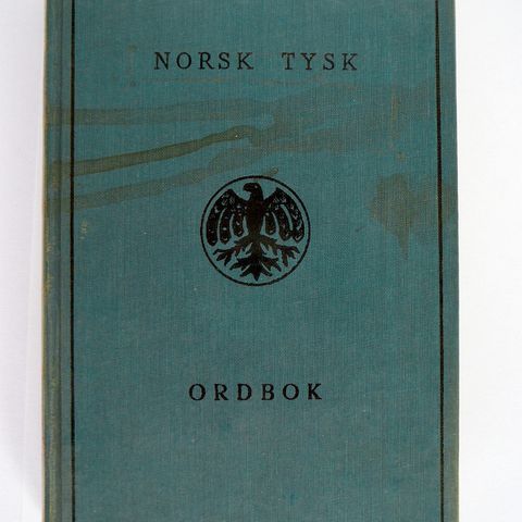 NORSK TYSK ORDBOK, GYLDENDALS BLÅ