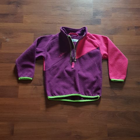 Fleece genser str 98