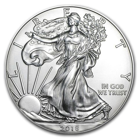 USA silver eagle , 2013,2015, 2016, 2018, 2023,2024 bu kv.  1 oz  0.999 sølv