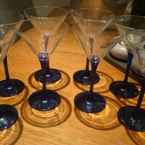 8 stk martini glass