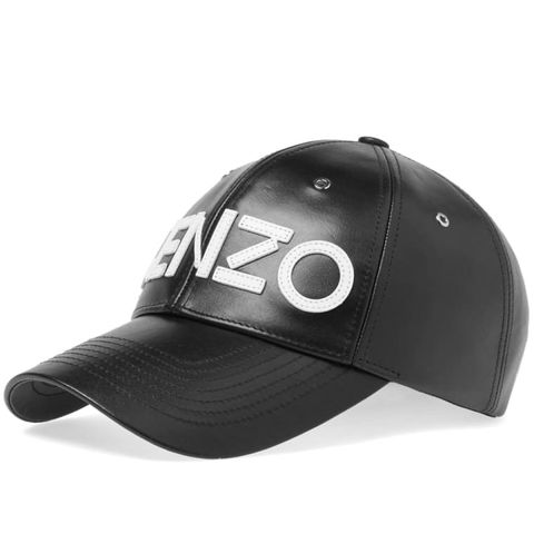Kenzo leather cap black limited edition, new with tags julegave