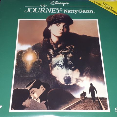 LASERDISC M/ PLASTLOMME.DISNEY'S  THE JOURNEY OF NATTY GANN.