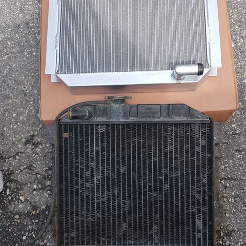 Ford Taunus radiator ny i  Aluminium