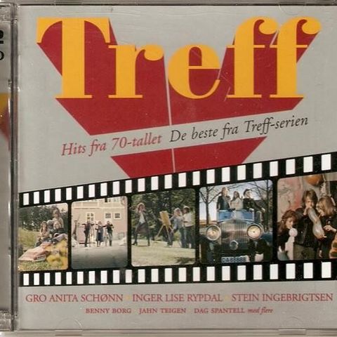 Treff - Hits Fra 70-Tallet - 2CD - Jahn Teigen Benny Borg