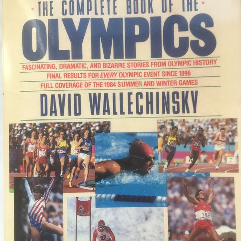 BokFrank: David Wallechinsky; The Complete Book of the Olympics (1988)