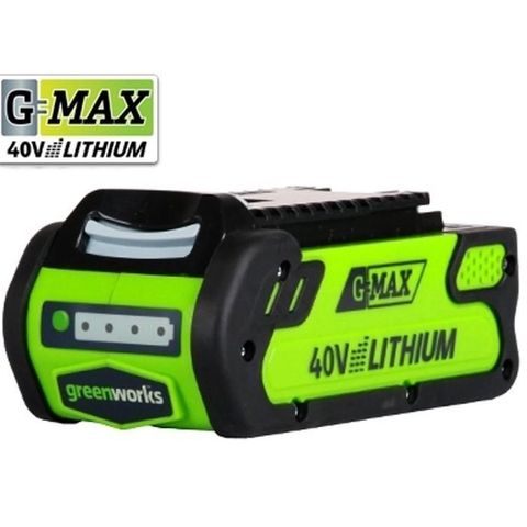 Greenworks 40v 2/4Ah batteri ønskes