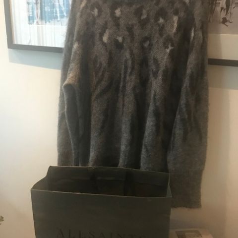 NY Arley Animal jumper AllSaint str L.Kjøpt i London