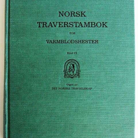 NORSK TRAVERSTAMBOK FOR VARMBLODSHESTER (2 bøker)