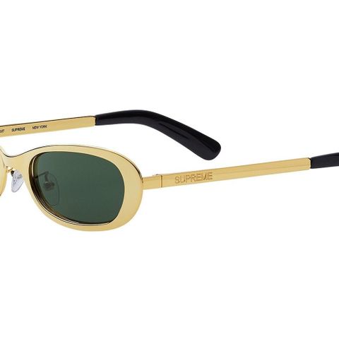 Supreme exit sunglasses gold