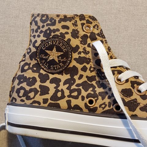 Converse all star leopard