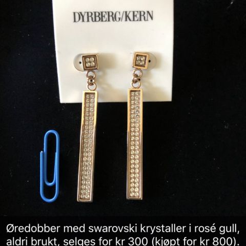 Div ørepynt og armbånd fra Dyrberg Kern - Nytt