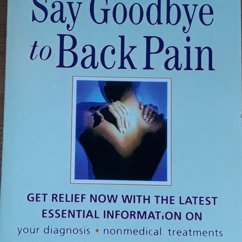 Say Goodbye to Back Pain ~ Ny