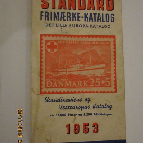 FRIMÆRKE-KATALOG