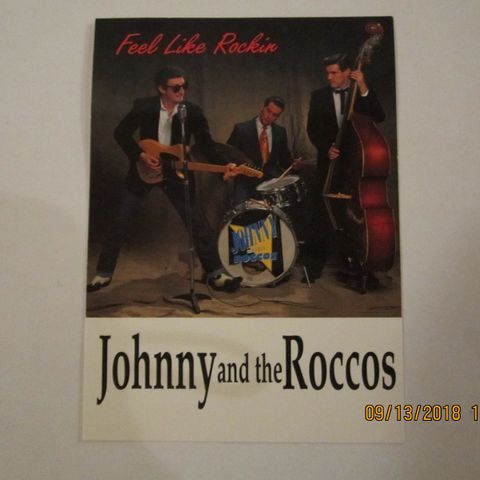 JOHNNY and the ROCCOS - POSTKORT