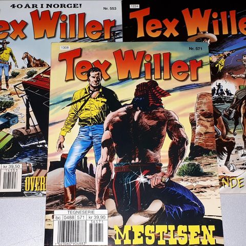 3 TEX WILLER BLADER.NR.553-2011.562-2012.571-2013.