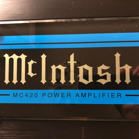 McIntosh MC 420