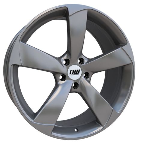 AW TORNADO 2 GRAY 19X8.5 VINTERPAKKER TIL TIL AUDI VW SKODA MERCEDES