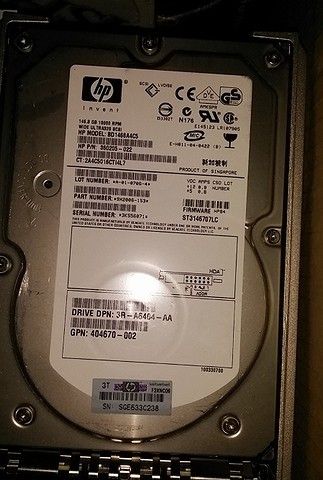 HP BD1468A4C5 146.8GB Internal 10000RPM 3.5" (360205-022) HDD