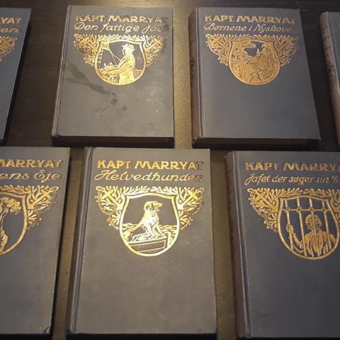 Kaptajn Marryat: 7 bøker, 1913 - den fattige jack ++