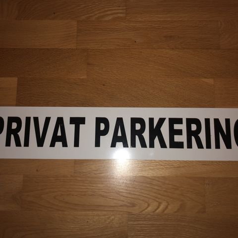 Privat Parkering