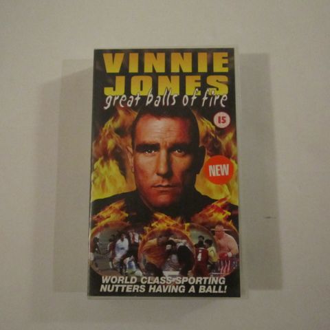 VINNIE JONES - VHS VIDEO (FOTBALL)