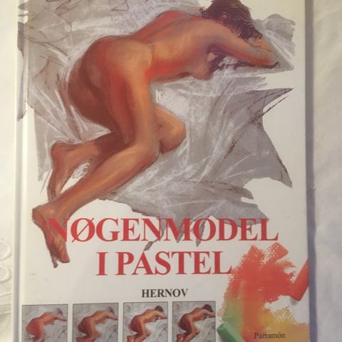 BokFrank: Hernovs Pastel serie; Nøgenmodel i pastel (1995) På dansk