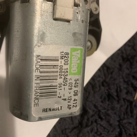 Renault scenic  pusermotor bak 2003-2006