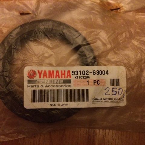 Diverse Yamaha tetninger olje / sylinder, o-ringer, grommet water shut mm