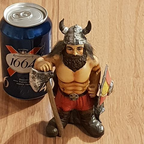 Flotte Viking figurer og romersk kriger figur