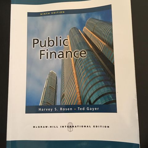 Public Finance 9th Edition (engelsk)