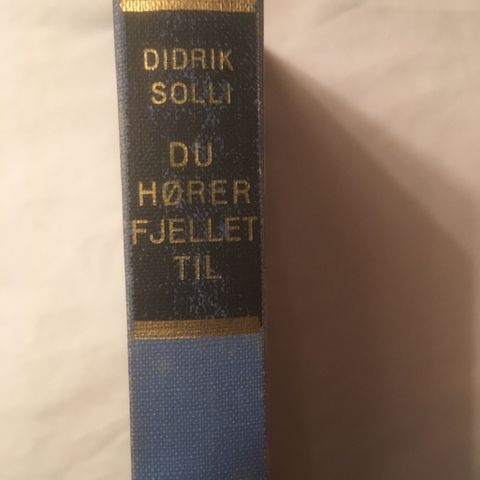 BokFrank: Didrik Solli; Du hører fjellet til (1966)