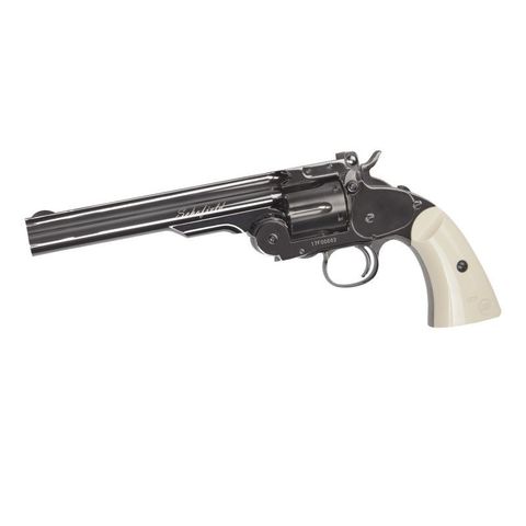 Schofield No. 3 Revolver - Full Metall - 4.5mm BB - Ivory Nickel