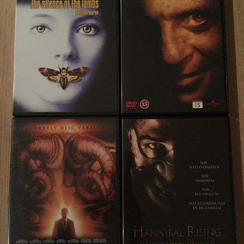 Hannibal DVD samling (norsk tekst)