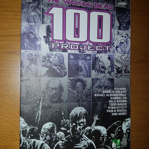 The Walking dead 100 project artbook selges!!