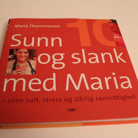 Boken: "Ny og slank med Maria" selges! Ubrukt!