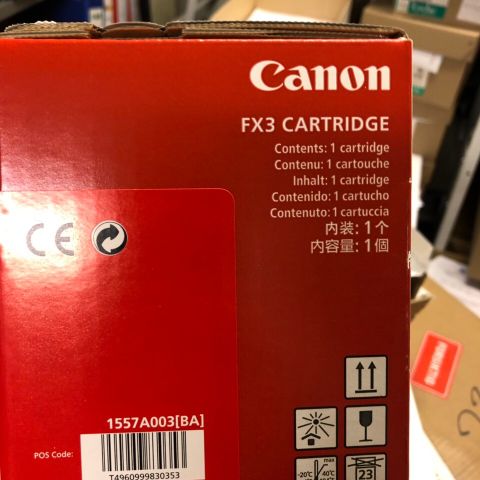 Canon FX3 toner
