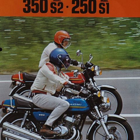 Kawasaki 350S2. 250S1