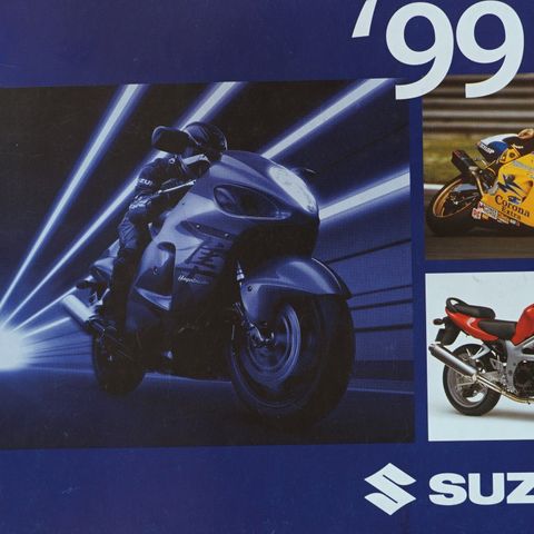 Suzuki  1999 MC program brosjyre