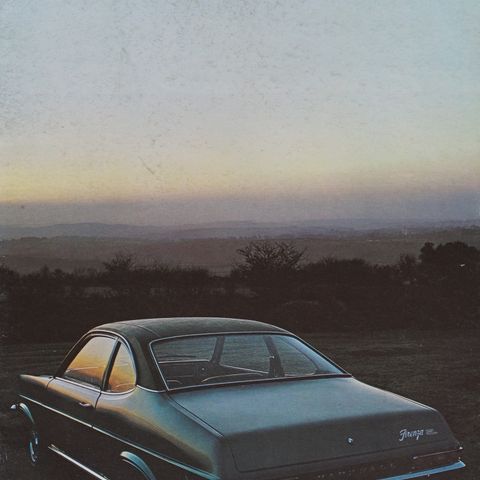 Vauhall Firenza 1972 brosjyre