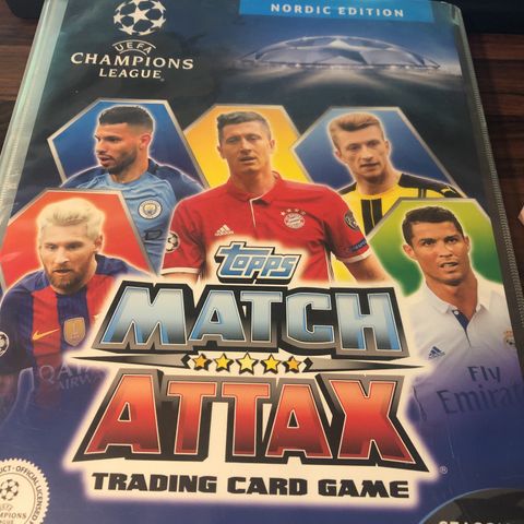 Match attax cl 2016-2017