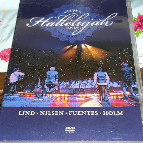 DVD Hallelujah Live - Kurt Nilsen, Espen Lind, A.Fuentes, Askil Holm(DVD)