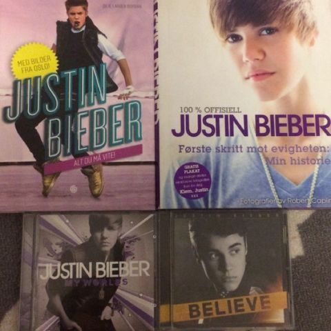Justin Bieber album og bøker