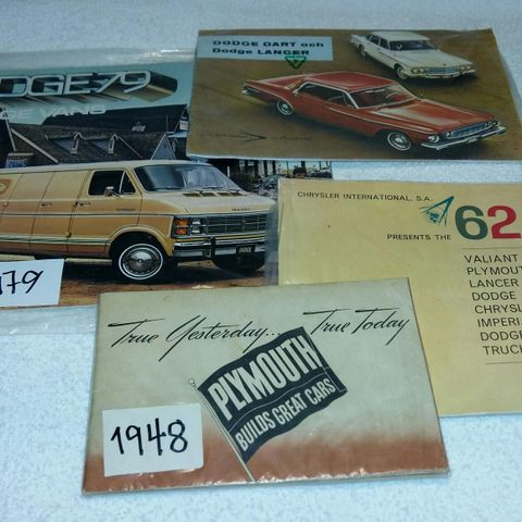 US bilbrosjyrer.Chevrolet,Cadillac,Buick,Dodge og mange andre.