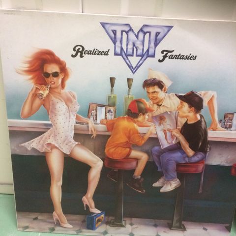 Tnt - Realized Fantasies - Lp - 1992 - 1ste press - Topp Kvalitet