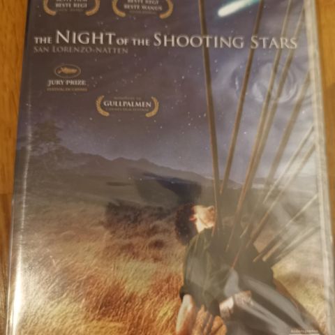 The night of the shooting stars (DVD, i plast)