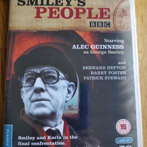 Smiley's People (DVD, BBC, i plast, Alec Guinness)